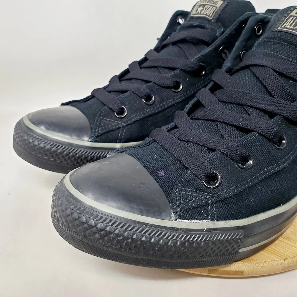 Converse Chuck Taylor All Star Street Mid Shoes Mens 10.5 Black Sneaker - Picture 3 of 13